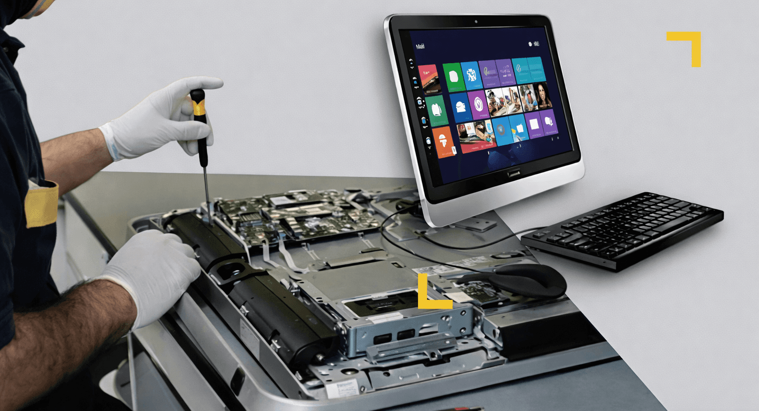 Reparación de equipos All-in-One