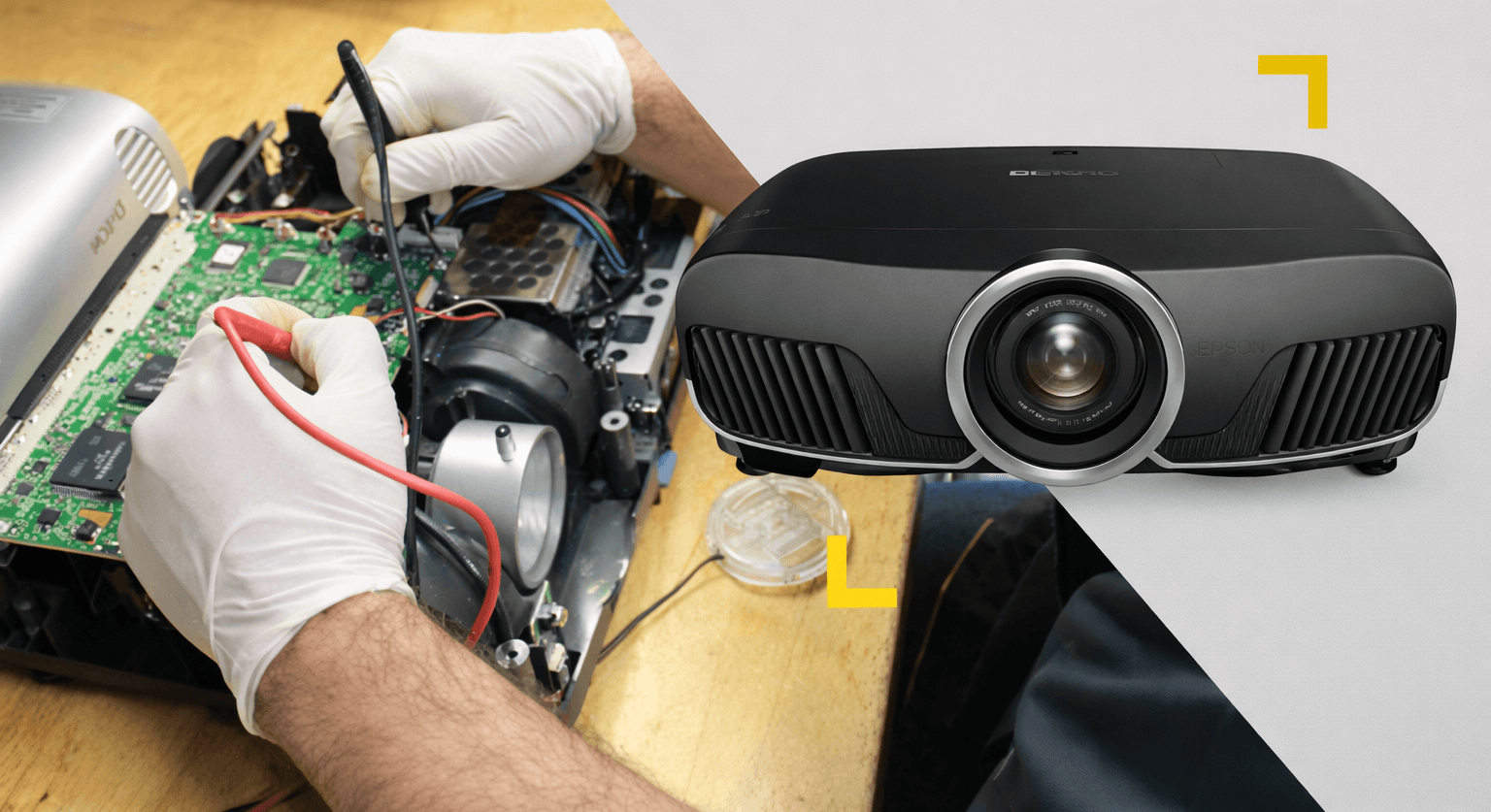 Reparación de proyectores